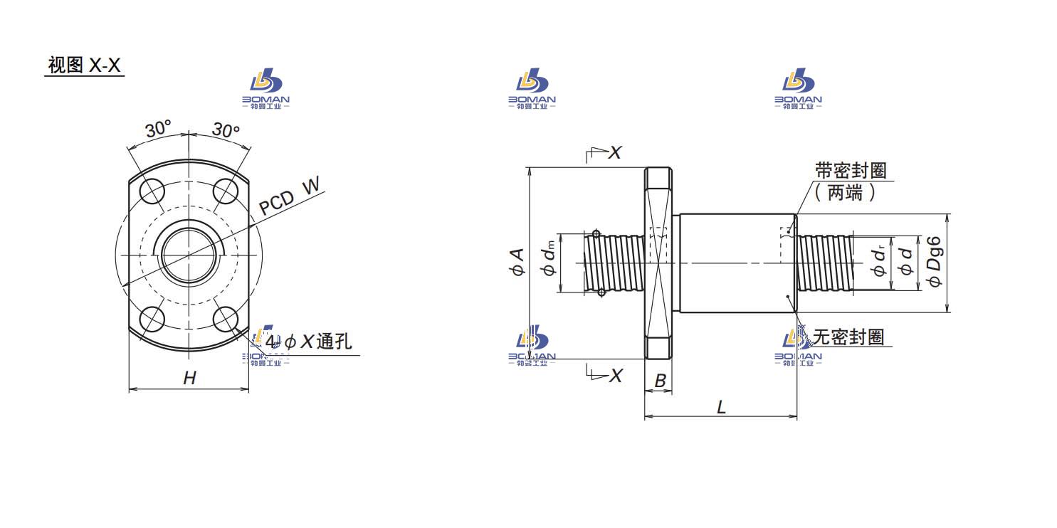 MSFD0401-2-NSK DFD滚珠丝杠