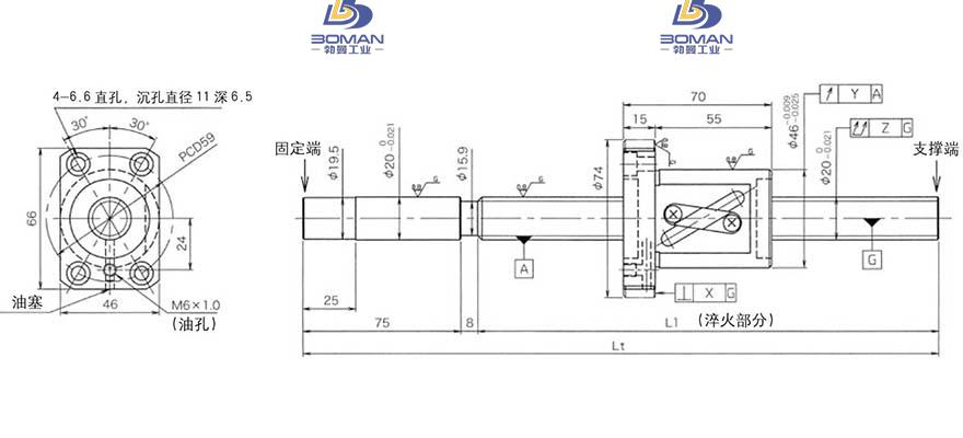 KURODA GG2020AS-BALR-1005A 黑田精工丝杆质量怎么样