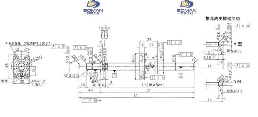 KURODA GP1502DS-BAPR-0300B-C3F 东莞清溪黑田丝杆维修