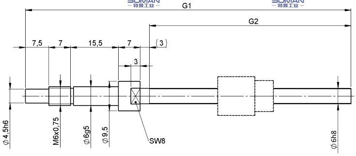STEINMEYER施坦梅尔 1112/2.6.95.135 steinmeyer滚珠丝杠