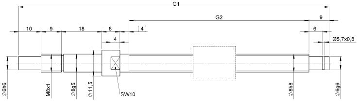 STEINMEYER施坦梅尔 1214/1.8.245.270 steinmeyer 丝杠