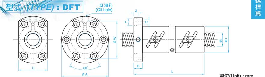 TBI DFT03206-5 tbi最新丝杆