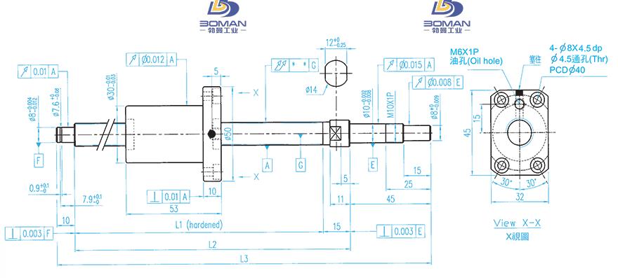 TBI XSVR01210B1DGC5-230-P1 tbi丝杠选型