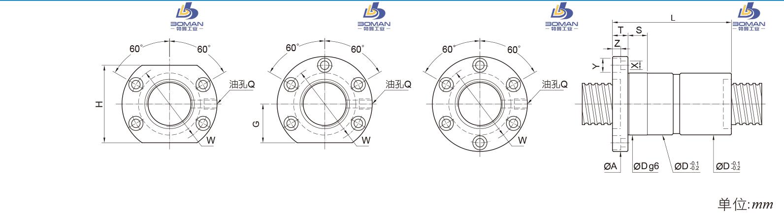 PMI FDIC8010-6 pmi丝杆图片