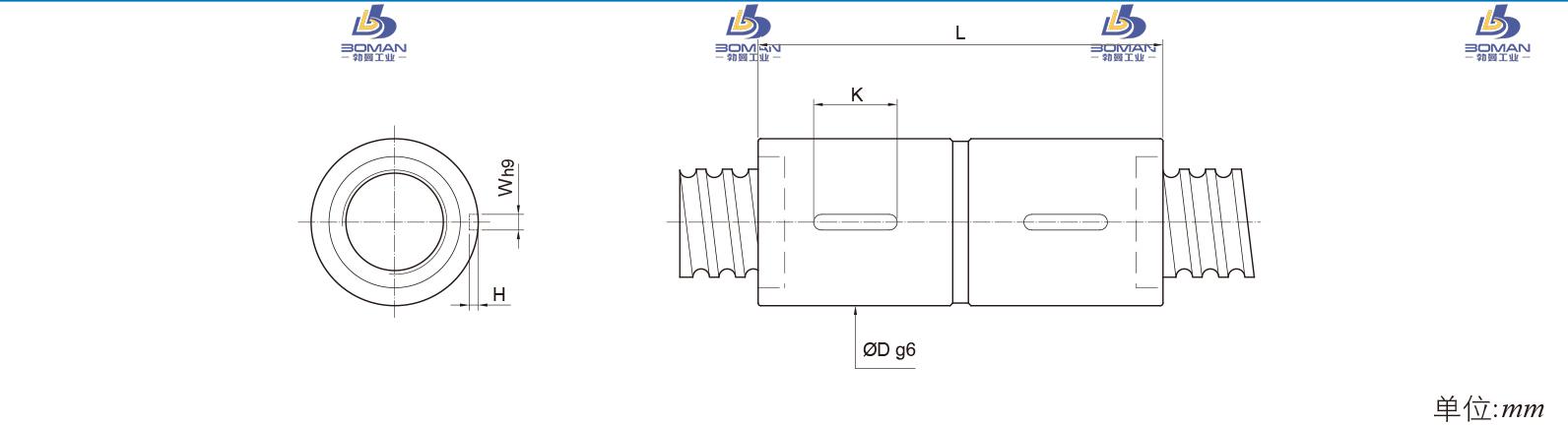 PMI RDIC5012-3 pmi 滚珠丝杠电动缸价格