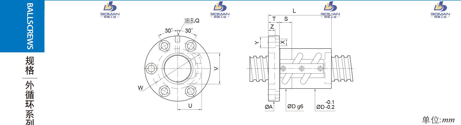 PMI FSVC4006-3 pmi丝杠型号编写