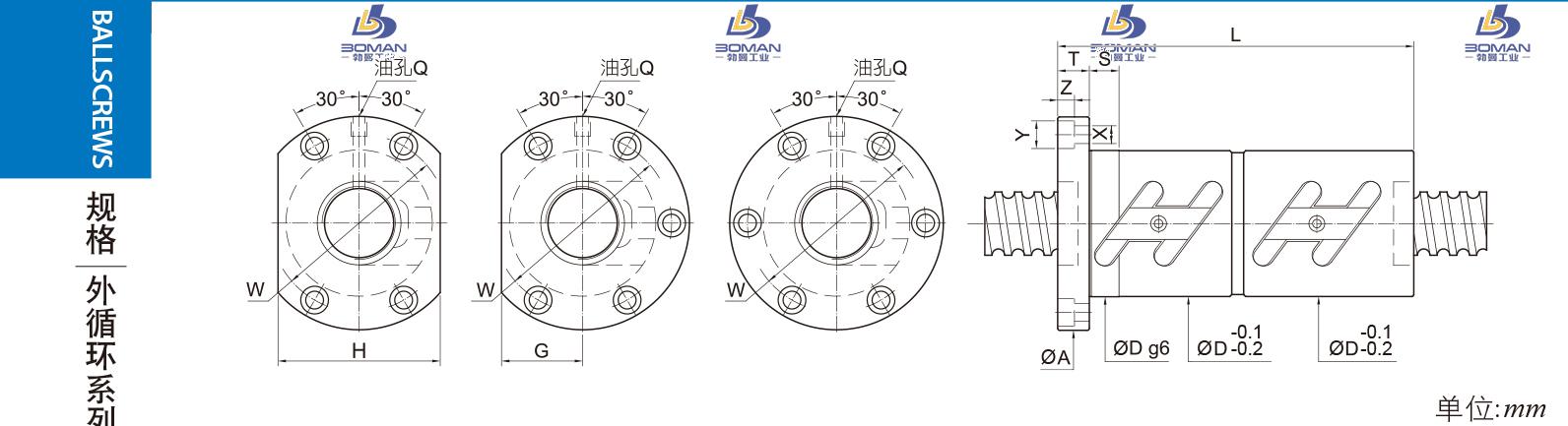 PMI FDWC4508-7.5 机床丝杆pmi是哪国的