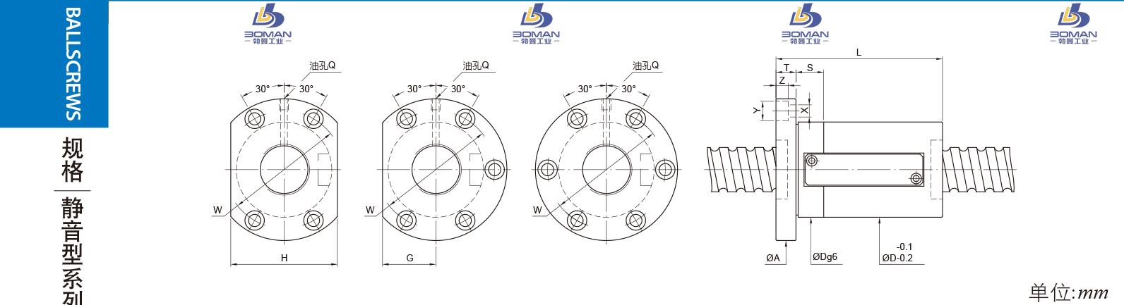 PMI FSWS4016-2.5 pmi丝杆是什么牌子