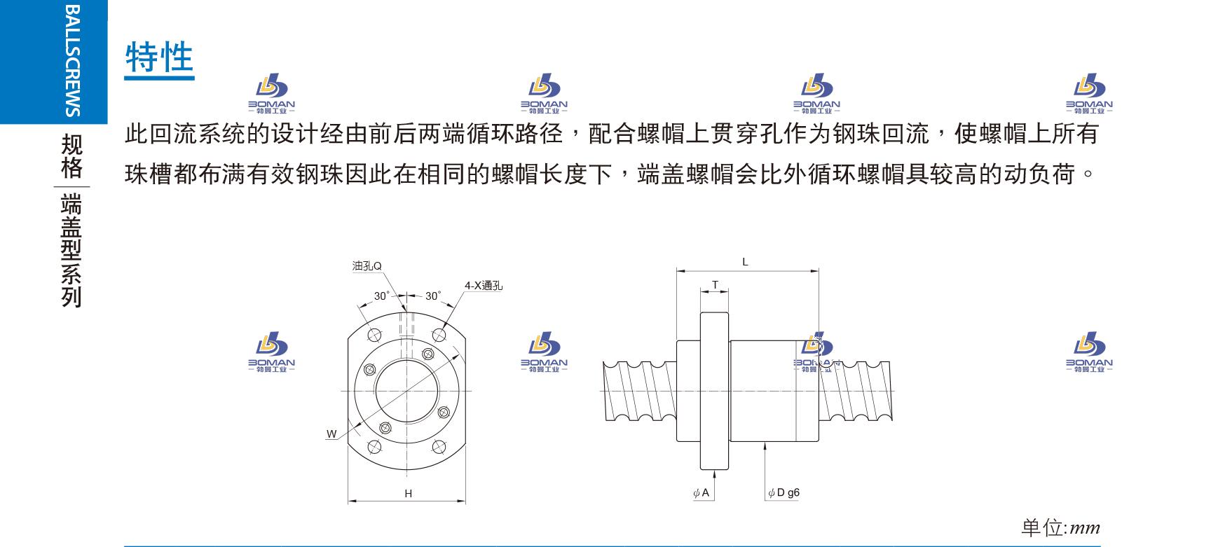 PMI FSKC3232-7.2 pmi滚珠丝杆加工