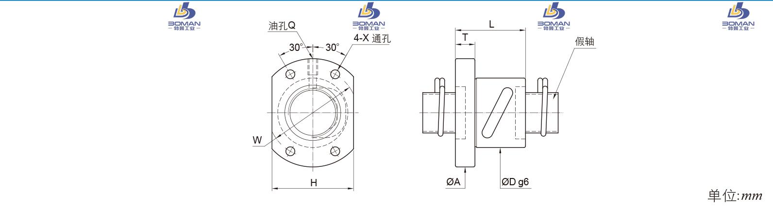 PMI FSBW1205Z-2.5P pmi丝杠滚珠更换