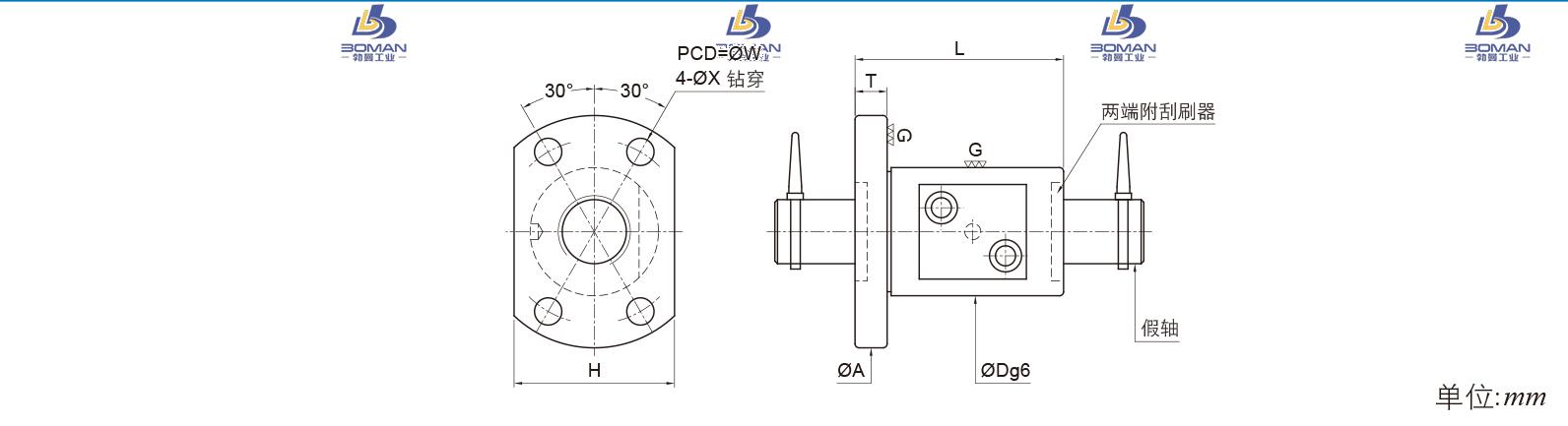 PMI FSMW00812Z-2.5P pmi是哪里的丝杠