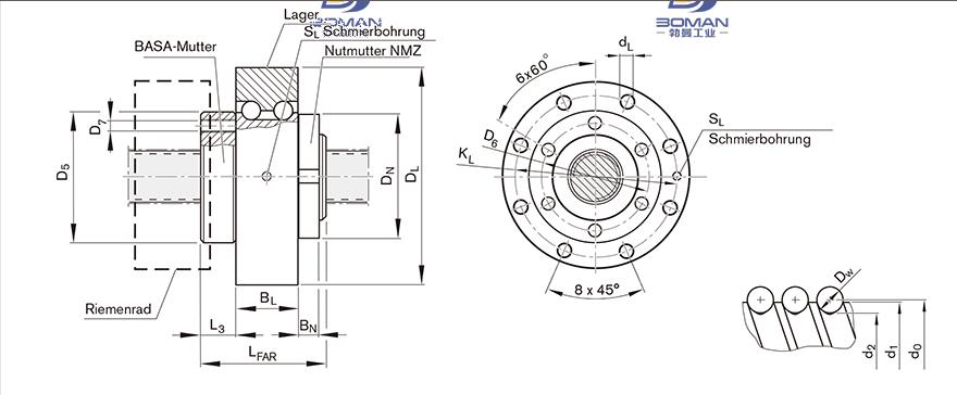 REXROTH R2532 丝杠日本TSK