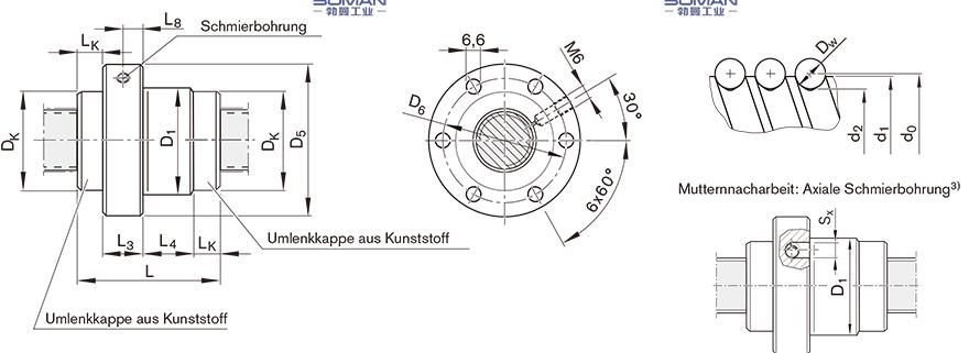 REXROTH R2522 TSK2010丝杆