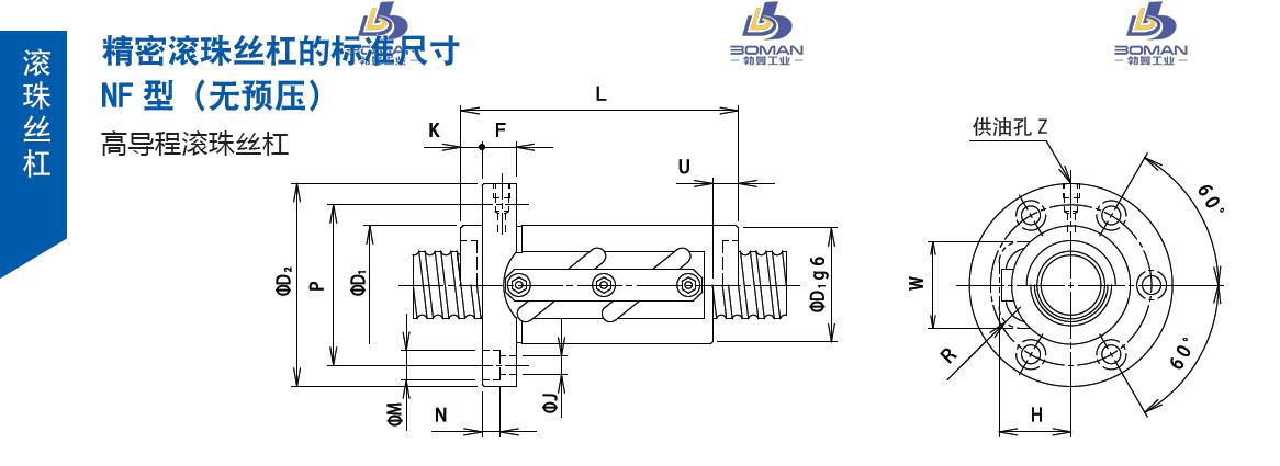 TSUBAKI 40NFJ6 tsubaki是什么牌子的丝杆