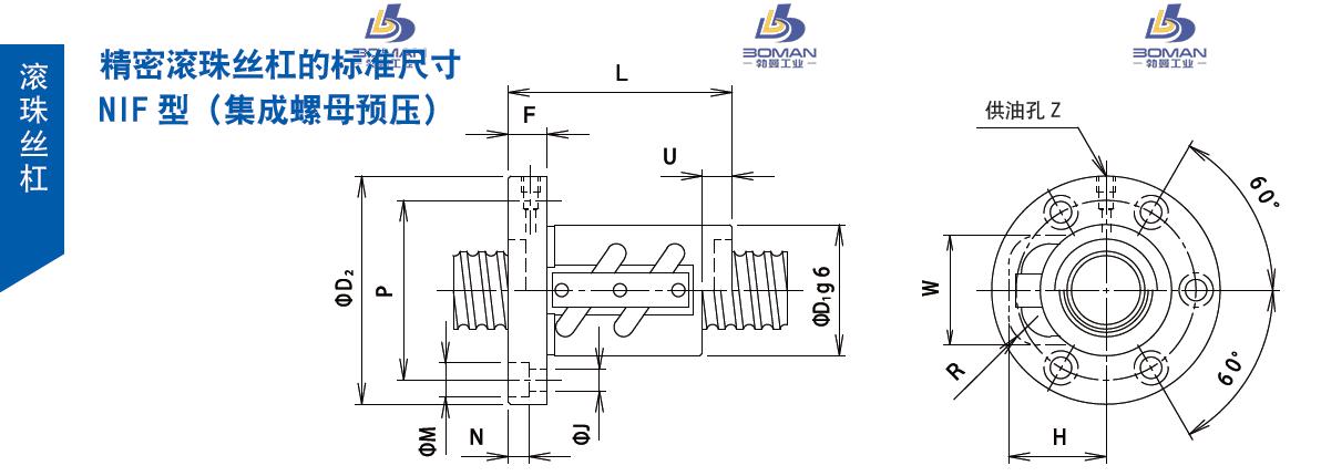 TSUBAKI 25NIFO5 tsubaki丝杠